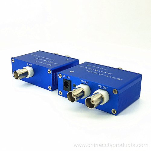 2 Channel HD-CVI/TVI/AHD Coaxial Video Multiplexers